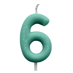 VELA-VERDE-CANDY-COLOR-NUMERO-6-SILVER-PLASTIC-779430