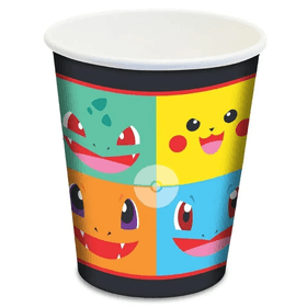 COPO-PAPEL-POCKET-MONSTERS-180ML-C8-JUNCO-431701