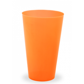 COPO-DESC-FLOUR-C-WAVE-300ML-10UN-LARANJ-CLEAN-WAVE-783019