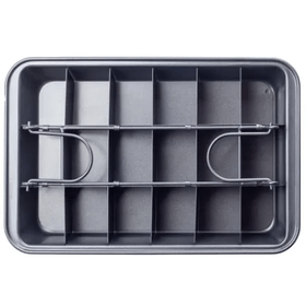 KIT-FORMA-BROWNIE-CINZA-C18-CAV-30X20X5-ALLONSY-775914