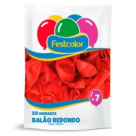 BALAO-LISO-N7-LARANJA-C50UN-FESTCOLOR-859145