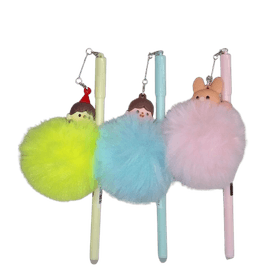 CANETA-ESFEROGRAFICA-GEL-APAGAVEL-POMPOM-PINGENTE-BONECAS-SORT-LYKE-859377