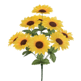 BUQUE-GIRASSOL-AMARELO-X9-32CM-FLORARTE-859701