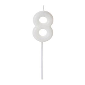 VELA-GLITTER-BRANCA-N8-20X8CM-SILVER-PLASTIC-859711