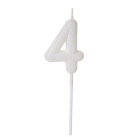 VELA-GLITTER-BRANCA-N4-20X8CM-SILVER-PLASTIC-859700