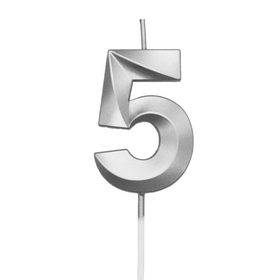 VELA-MINI-DESIGN-PRATA-N5-16X6CM-SILVER-PLASTIC-859769