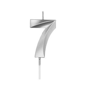 VELA-MINI-DESIGN-PRATA-N7-16X6CM-SILVER-PLASTIC-859802