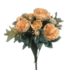 BUQUE-MINI-PEONIA-LARANJA-23CM-X5-BELA-FLOR-859900