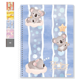 CADERNO-ESPIRAL-LALA-PETS-C80-FOLHAS-SORTIDO-CREDEAL-860826