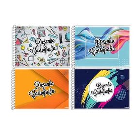 CADERNO-ESPIRAL-CAPA-FLEXIVEL-CARTOGRAFIA-E-DESENHO-C60-FOLHAS-CREDEAL-860842