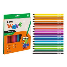 LAPIS-COR-WAVE-RECICLADO-24-CORES-BAZZE-860348
