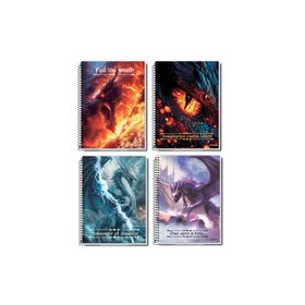 CADERNO-UNIV-C.D-AVENTURA-DRAGOES-SORTIDO-C160FLS-CREDEAL-861647