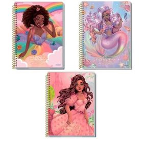 CADERNO-ESPIRAL-C.D-PRINCESA-FASHION-C192FLS-CREDEAL-861546