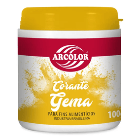 CORANTE-ARCOLOR-AMARELO-GEMA-100G-ARCOLOR-780883