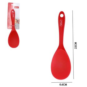 COLHER-CABO-CURTO-SILICONE-VERMELHO-POP-225CM-WELLMIX-772002