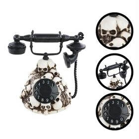 TELEFONE-CAVEIRAS--HALLOWEEN-CLED-SOM-20X15X10CM-CROMUS-862191