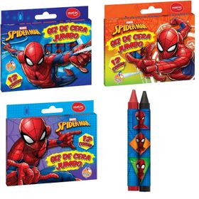GIZ-DE-CERA-JUMBO-SPIDERMAN-C12-CORES-SORTIDO-MOLIN-862563