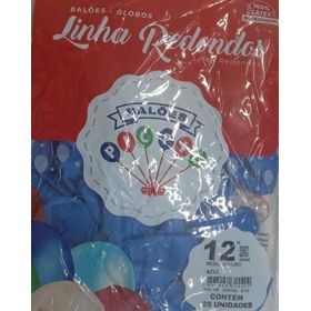 BALAO-RED-LISO-N12-AZUL-C25-UND-PIC-PIC-863578