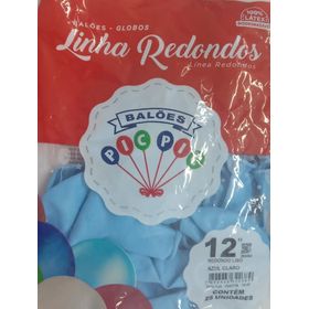 BALAO-RED-LISO-N12-AZUL-CLARO-LISO-C25-UND-PIC-PIC-863574