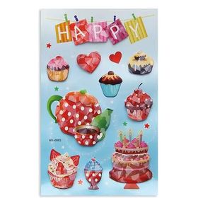 ADESIVO-3D-CUPCAKE-10X15CM-WEI-863750