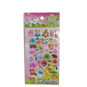 ADESIVO-STICKER-ANIMAIS-SORTIDOS-9X16CM-WEI-863794