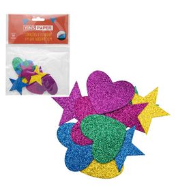 CORACOES-ESTRELAS-EVA-ADESIVO-CGLITTER-C10PCS-5CM-YINS-PAPER-864915