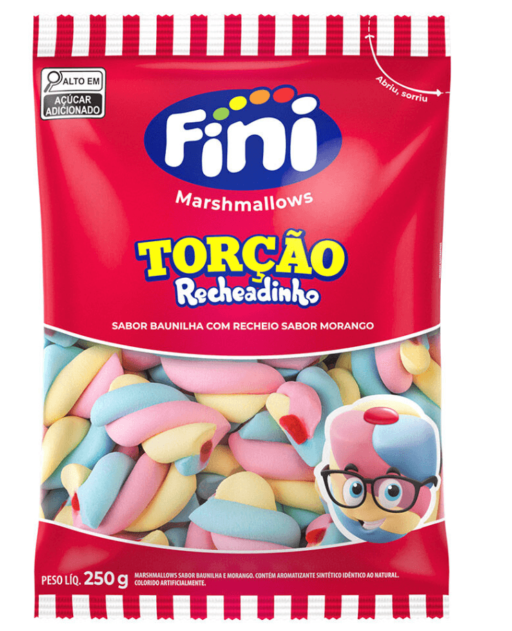 その他 Marshmallow MARSHMALLOW RECHEADO TORCAO 250G FINI - Loja Doce
