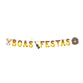 VARAL-METGALIZADO-BOAS-FESTAS-OURO-2M-MARQUES-867800