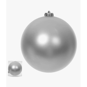 BOLA-FOSCA-PRATA-15CM-CROMUS-868131