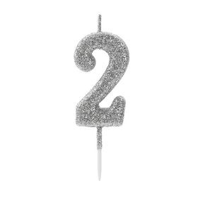 VELA-PRATA-GLITTER-NUMERO-2-SILVER-PLASTIC-874730