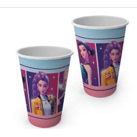 COPO-PAPEL-200ML-GUERREIRAS-DO-KPOP-HUNTRIX-C8UN-FESTCOLOR-874899