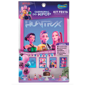 KIT-FESTA-GUERREIRAS-DO-KPOP-HUNTRIX-24PCS-FESTCOLOR-874367