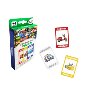 BRINQ-JOGO-MEMORIA-VEICULOS-C56-CARTAS-MINI-TOYS-870908