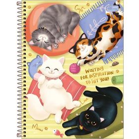 CADERNO-UNIVERSITARIO-PURREFECT-CATS-1-MATERIA-80FLS-TILIBRA-875336