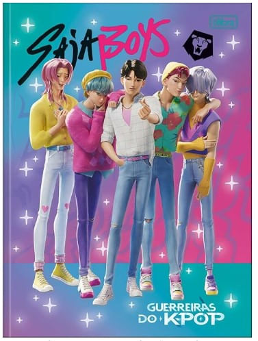 CADERNO BROCH GUERREIRAS DO KPOP 48FLS TILIBRA - Loja Doce