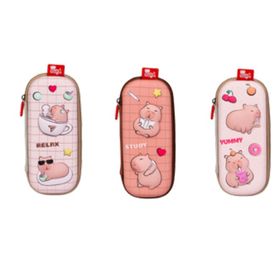 ESTOJO-ESCOLAR-INFANTIL-3D-CAPIVARA-SORTIDA-22X9CM-YINS-PAPER-883048