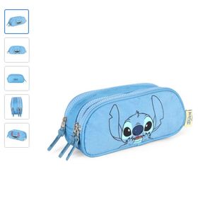 ESTOJO-JUVENIL-TRIPLO-PELUCIA-STITCH-AZUL-LUXCEL-889388