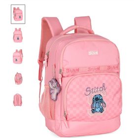 MOCHILA-STITCH-ROSA-XADREZ-LUXCEL-889407