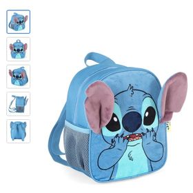 LANCHEIRA-TERMICA-STITCH-DISNEY-PELUCIA-3D-AZUL-LUXCEL-889398