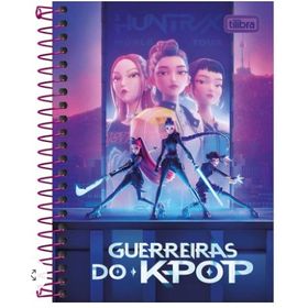 CADERNETA-18-ESPIRAL-80-FOLHAS-GUERREIRAS-DO-K-POP-SORTIDO-TILIBRA-888880