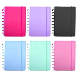 CADERNO-DISCO-UNIVERSITARIO-LISO-CORES-SORTIDAS-C80-PAGINAS-INTERPONTE-888293