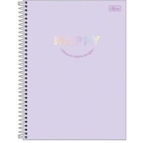 CADERNO-UNIVERSITARIO-HAPPY-10-MATERIAS-160FLS-TILIBRA-872684
