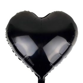 BALAO-MET-CORACAO-18POL-45CM-PRETO-WARNA-899051