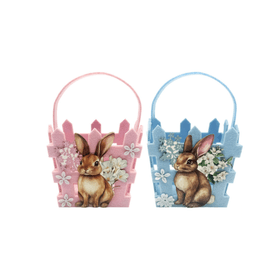 CESTA-CERQUINHA-COELHO-FELTRO-RET-13X85X12CM-ROSAAZUL-MULTIART-899779