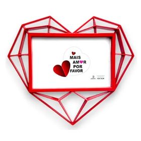 PORTA-RETRATO-CORACAO-VERMELHO-MAIS-AMOR-10X15CM-JAVICK-904364