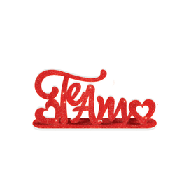 ENFEITE-TE-AMO-GLITTER-24X14CM-PIFFER-913142