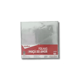 FOLHA-MACA-DO-AMOR-25x25-INCOLOR-C50-UNIDADES-CROMUS-856381