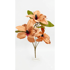 BUQUE-ORQUIDEA-DENDROBIUM-LARANJA-OUTONO-X5-32CM-FLORARTE-921656