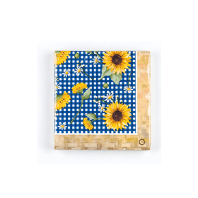 GUARDANAPO-PAPEL-ARRAIA-GIRASSOL-AZUL-C20UN-25X25CM-FLORARTE-907829