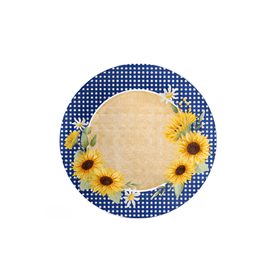 PRATO-MELAMINA-ARRAIA-GIRASSOL-20CM-AZULAMARELO-FLORARTE-908258